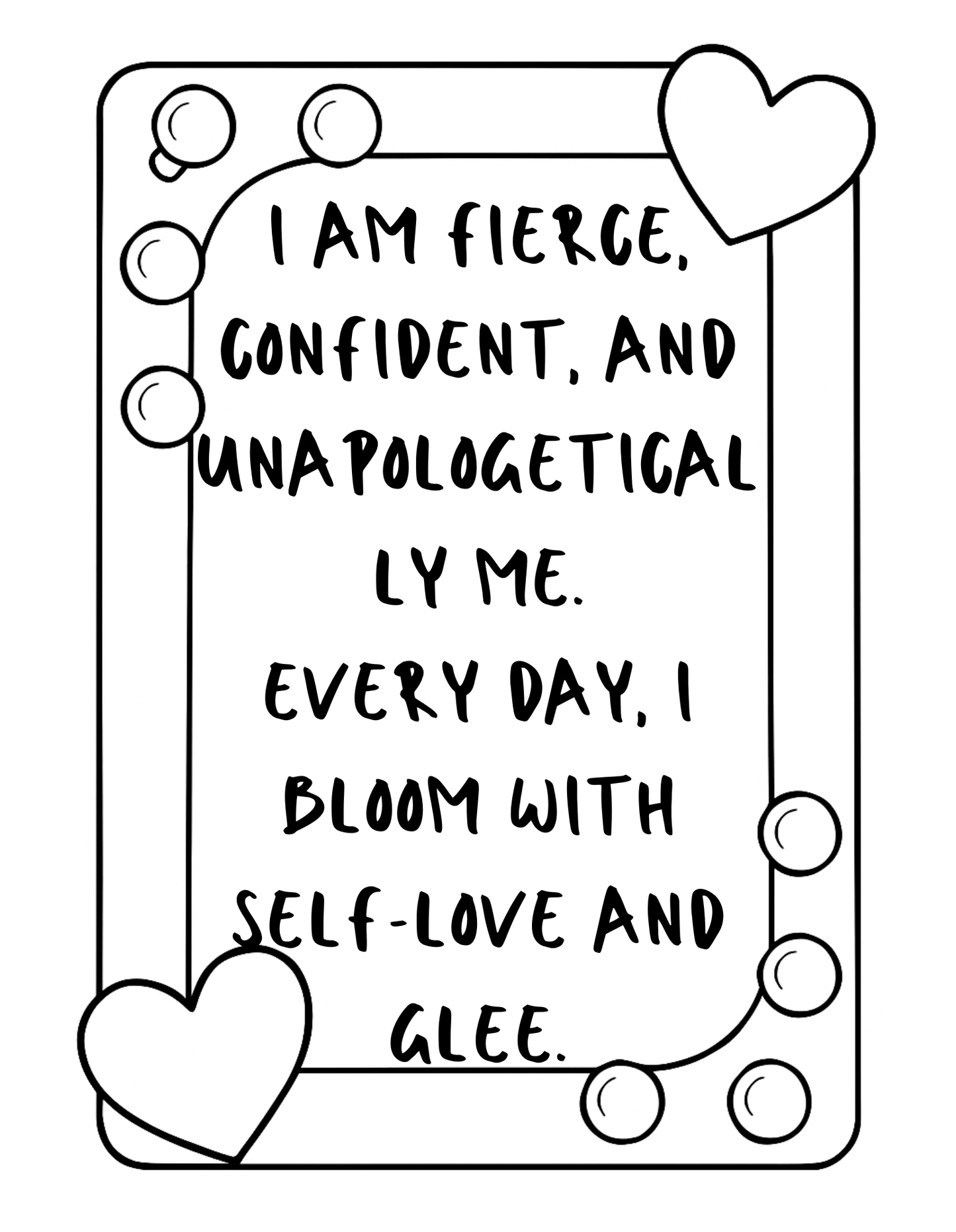 Curves and Colors | Plus Size Black Women Coloring Book | Body-Positive Lifestyle & Affirmations