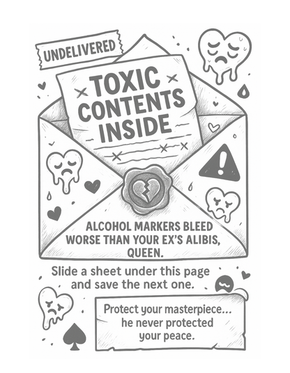 Love Letters In Every Shade | Valentine’s Day Coloring Book for Black Women | Sassy Love & Self-Care Art