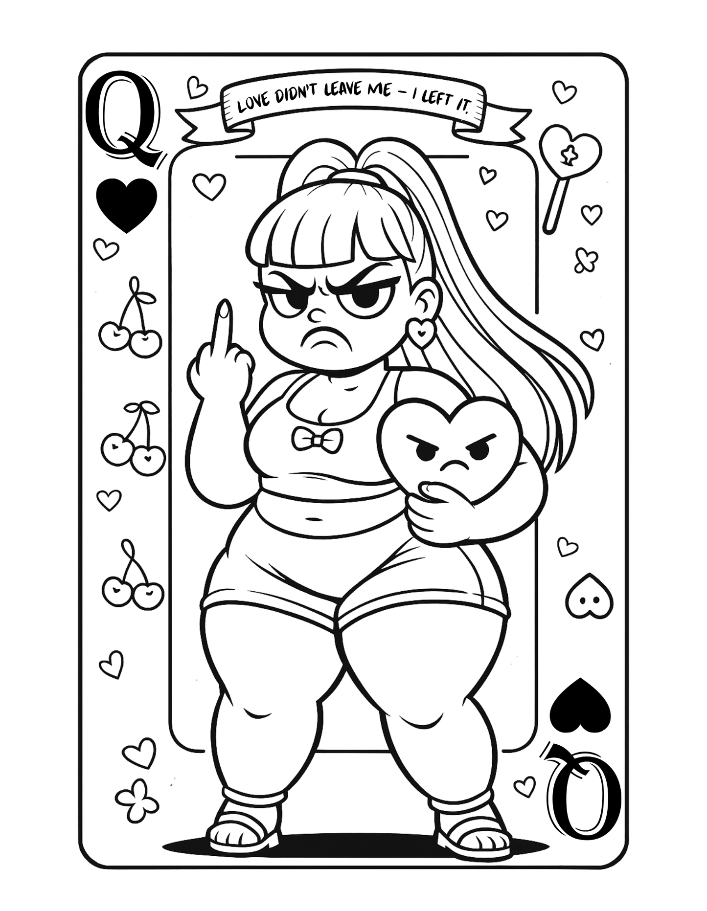 Love Letters In Every Shade | Valentine’s Day Coloring Book for Black Women | Sassy Love & Self-Care Art