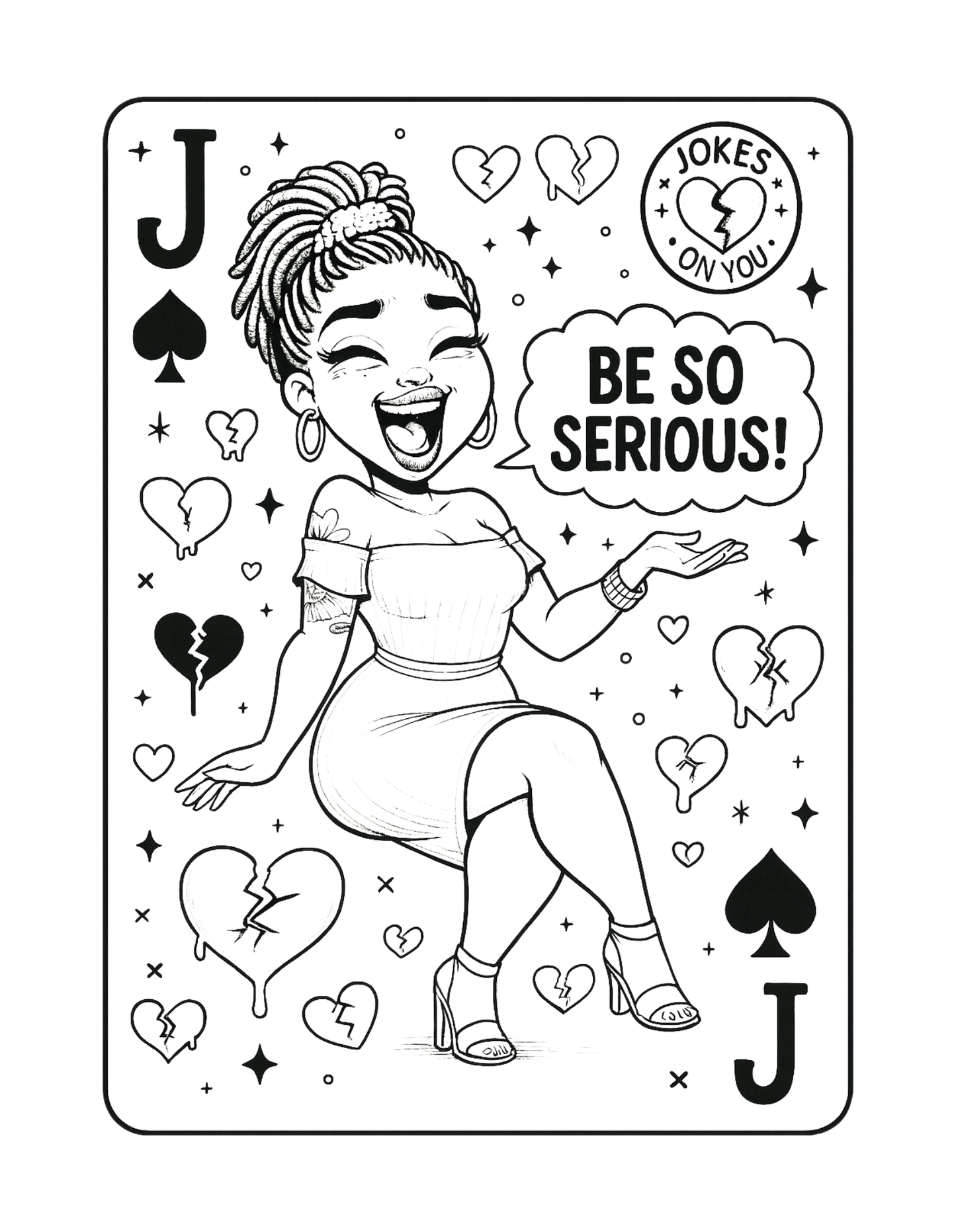 Love Letters In Every Shade | Valentine’s Day Coloring Book for Black Women | Sassy Love & Self-Care Art