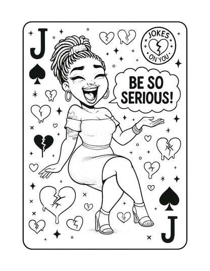 Love Letters In Every Shade | Valentine’s Day Coloring Book for Black Women | Sassy Love & Self-Care Art