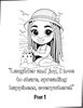 Melanated Cocoa Cuties Little Black Girl Magic Coloring Book