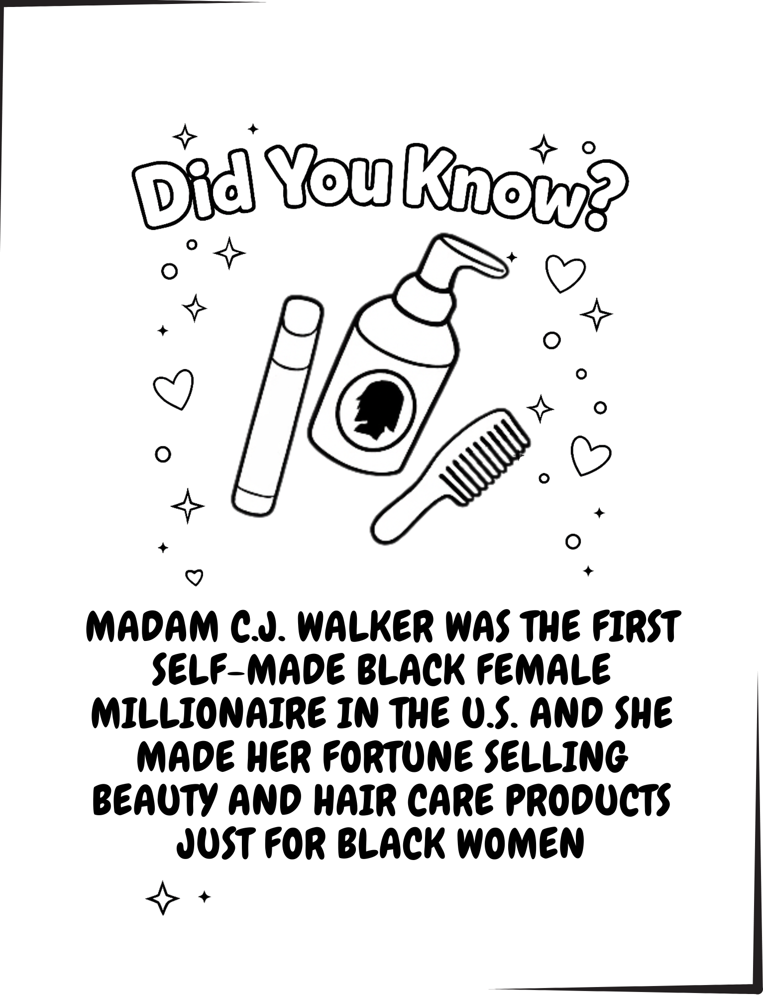Melanated Cocoa Cuties Little Black Girl Magic Coloring Book
