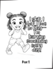 Melanated Cocoa Cuties Little Black Girl Magic Coloring Book