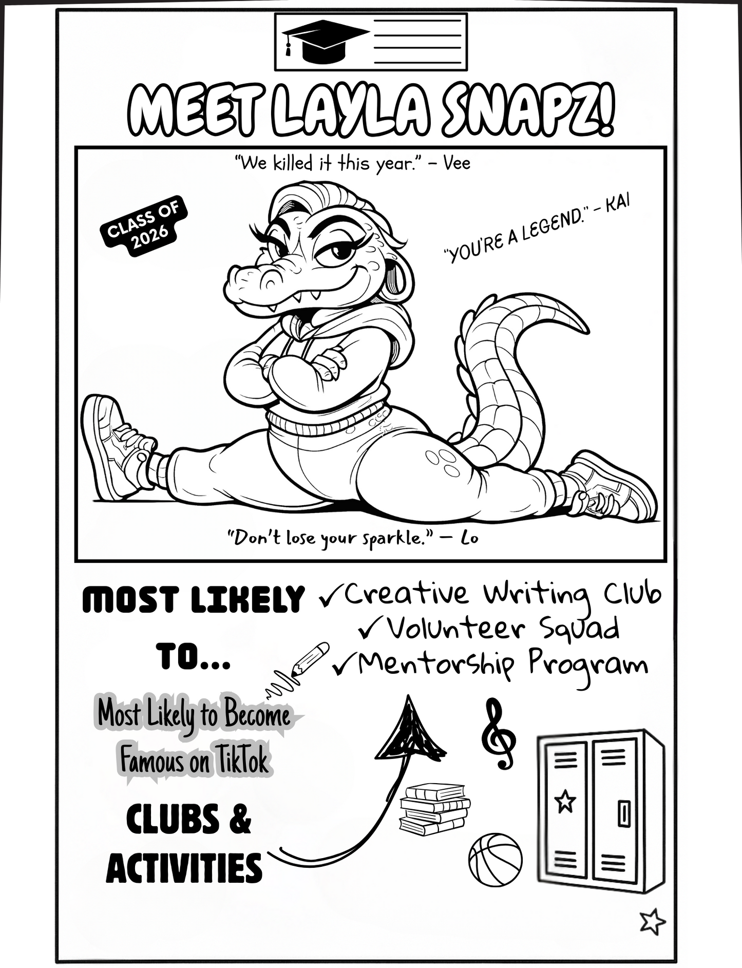 Meet The Cuties:  A Melanated Cocoa Cuties Coloring Book By Cieara Williams